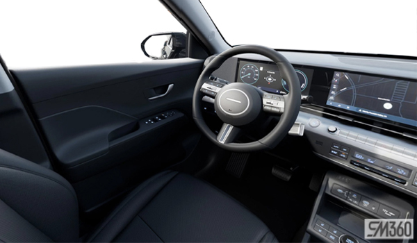 2026 Hyundai Kona Electric Preferred with Ultimate Package (Two Tone)-interior-front