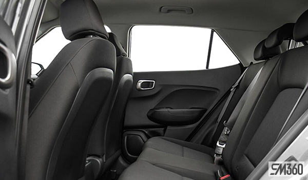2026 Hyundai Venue Essential Two-tone-interior-rear