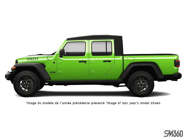 2026 Jeep Gladiator WILLYS-exterior-side
