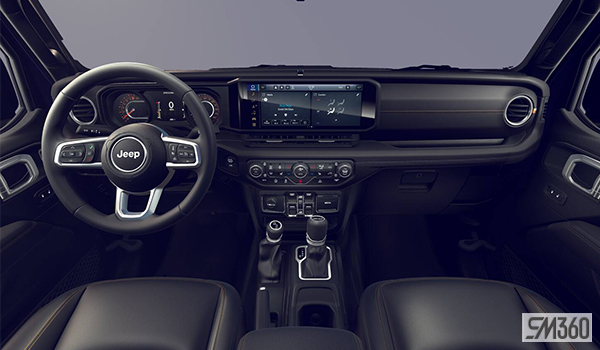 Jeep Wrangler 4-Door SAHARA 2026-interior-dasboard