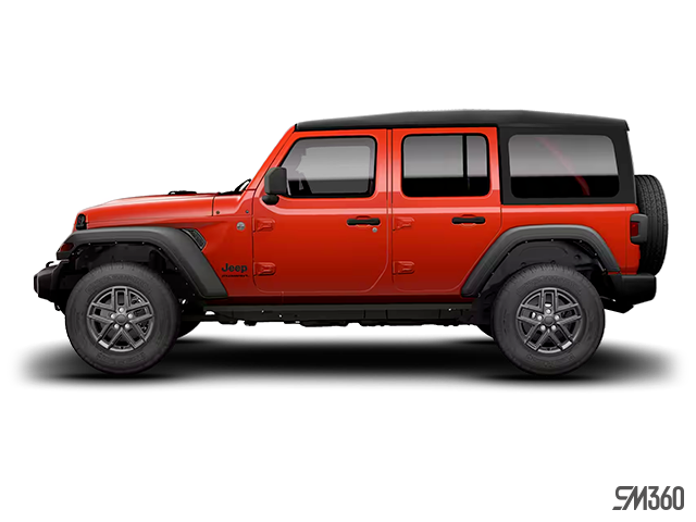 Jeep Wrangler 4-Door SPORT S 2026-exterior-side