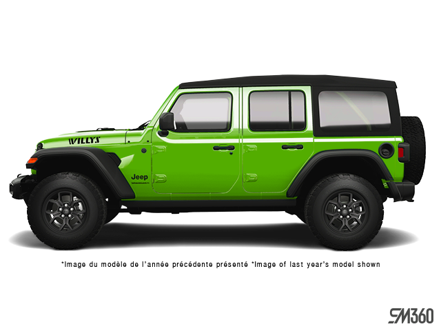 Jeep Wrangler 4-Door WILLYS 2026-exterior-side