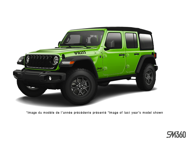Jeep Wrangler 4-Door WILLYS 2026-exterior-front