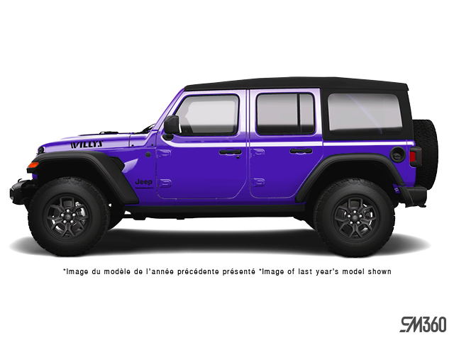 Jeep Wrangler 4-Door WILLYS 2026-exterior-side