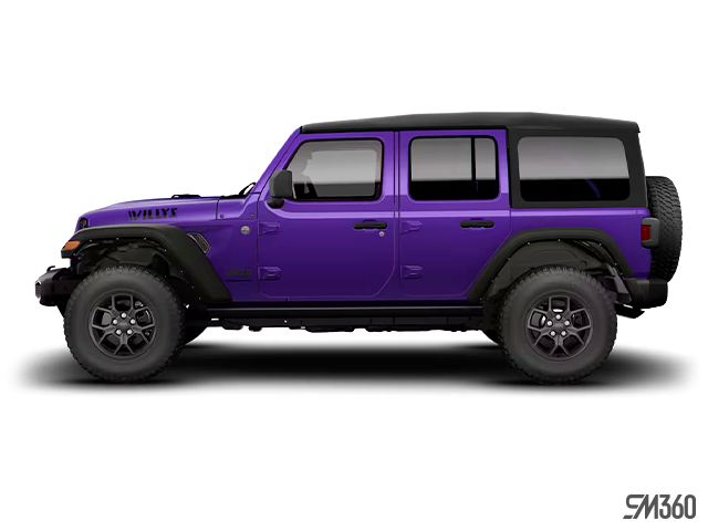 Jeep Wrangler 4-Door WILLYS 2026-exterior-side
