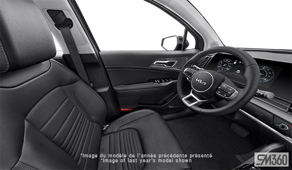 2026 Kia SPORTAGE HEV SX - Black Interior-interior-front