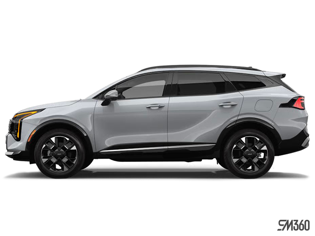 2026 Kia Sportage PHEV SX - Black Interior-exterior-side