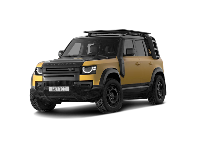 2026 Land Rover Defender 110 Mild Hybrid Trophy Edition Deep Sandglow-exterior-front