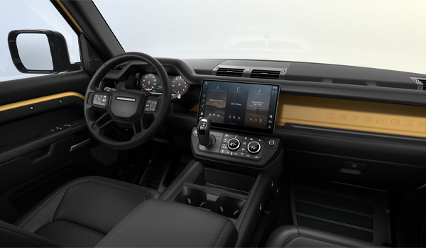 2026 Land Rover Defender 110 Mild Hybrid Trophy Edition Deep Sandglow-interior-dasboard