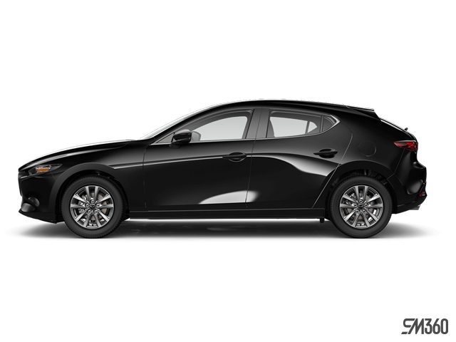 Jet Black Mica 2026 Mazda MAZDA3 Sport Hatchback Automatic