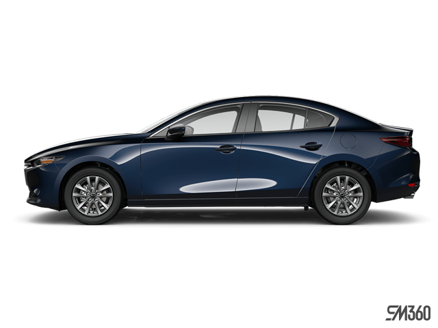 Deep Crystal Blue Mica 2026 Mazda MAZDA3 Sport Hatchback Automatic