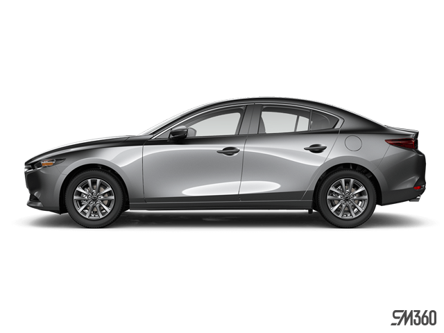 Gray (Machine Grey Metallic) 2026 Mazda MAZDA3 GX Sedan FWD Sedan Automatic