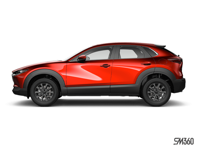 Red (ROUGE CRISTAL VIBRANT MÉTALLISÉ-NOIR 3 COUCHES SPÉ) 2026 Mazda CX-30 GX AWD SUV / Crossover Automatic