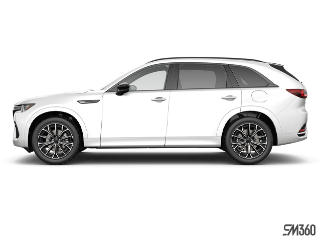 White (BLANC RHODIUM MÉTALLISÉ-ROUGE GRENAT) 2026 Mazda CX-70 SUV / Crossover Automatic