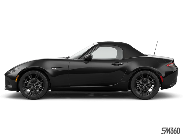 Black (NOIR DE JAIS MICA-NOIR SANS FRAIS) 2026 Mazda MX-5 GS-P RWD Convertible Automatic