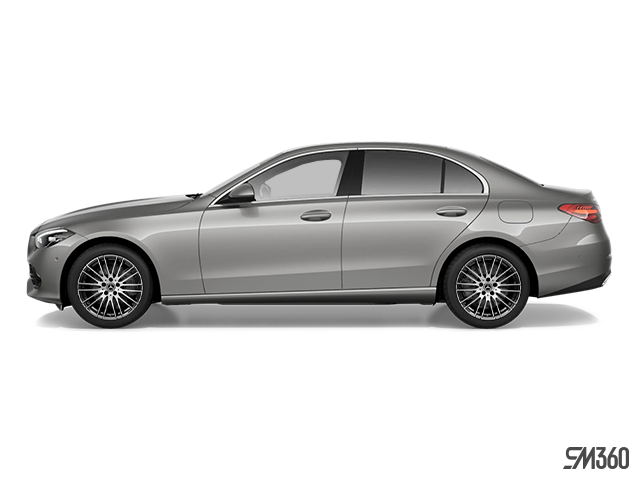 Gray (MANUFAKTUR Alpine Grey) 2026 Mercedes-Benz C-Class Sedan All-Wheel Drive Automatic