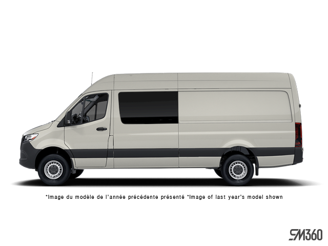 Gray (Stone grey) 2026 Mercedes-Benz Sprinter 2500 170 High Roof Crew Van AWD Van All-Wheel Drive Automatic