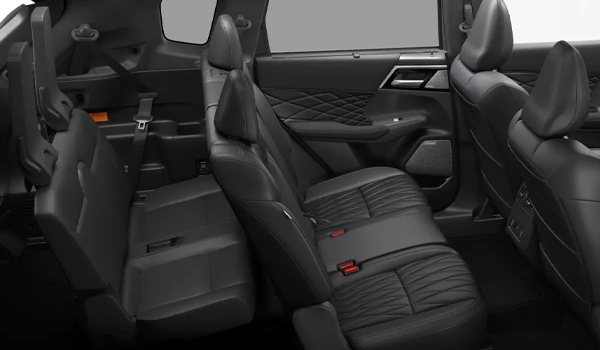 2026 Mitsubishi Outlander Plug-in Hybrid GT NOIR S-AWC-interior-rear