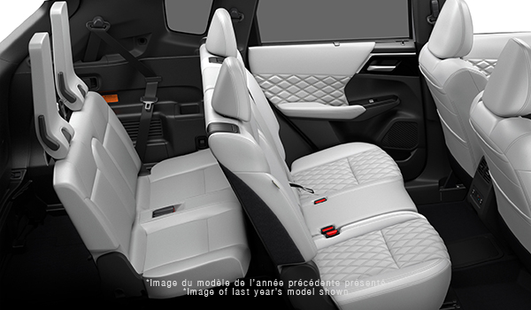 2026 Mitsubishi Outlander Plug-in Hybrid GT S-AWC-interior-rear