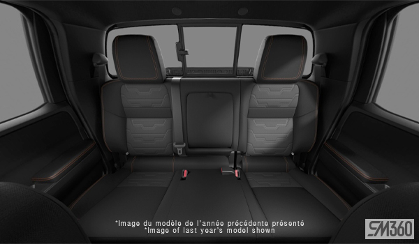 2026 Nissan Frontier Pro4x Short Wheel Base-interior-rear