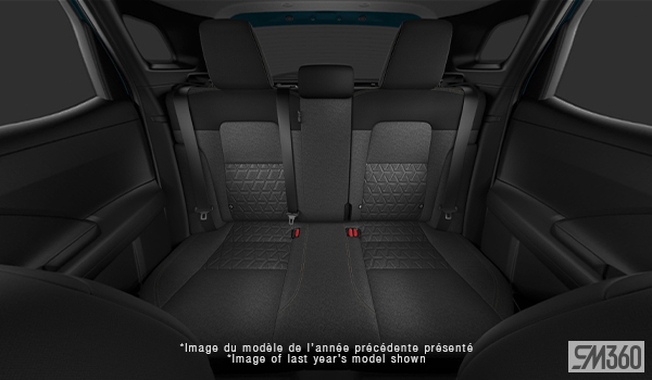 2026 Nissan Kicks SV FWD-interior-rear