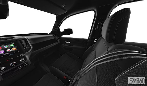 2026 Ram 1500 WARLOCK-interior-rear