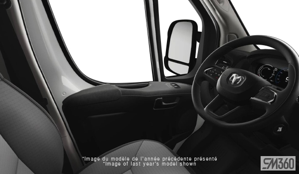 Ram Promaster EV Cargo Van 3500 TRADESMAN W/O PASS SEAT 2026-interior-front