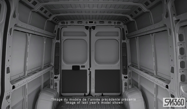 Ram Promaster Cargo Van 3500 TRADESMAN W/ PASS SEAT 2026-interior-rear