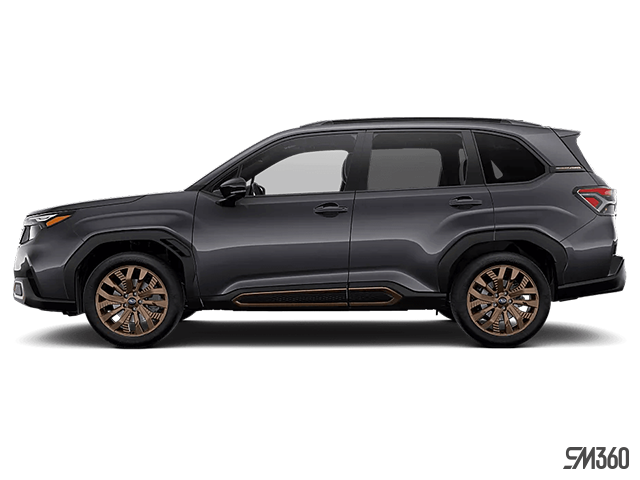 Gray (GREY, MAGNETITE) 2026 Subaru Forester Sport Crossover AWD SUV / Crossover All-Wheel Drive Continuously Variable Transmission