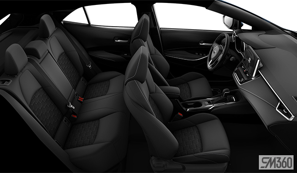 2026 Toyota Corolla Hatchback SE Plus-interior-rear