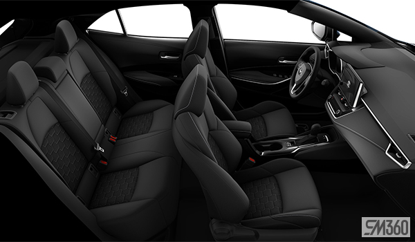 Toyota Corolla Hatchback SE 2026-interior-rear