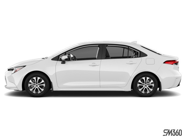 White 2026 Toyota Corolla Hybrid Sedan Front-Wheel Drive Automatic