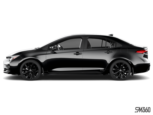 Black (0218 NOIR MINUIT METALLISE SANS FRAIS) 2026 Toyota Corolla Hybrid SE AWD Sedan All-Wheel Drive Automatic