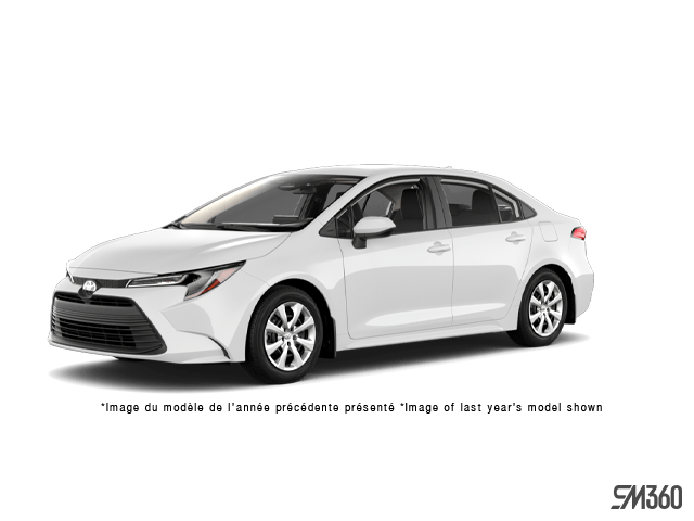 Toyota Corolla LE 2026-exterior-front