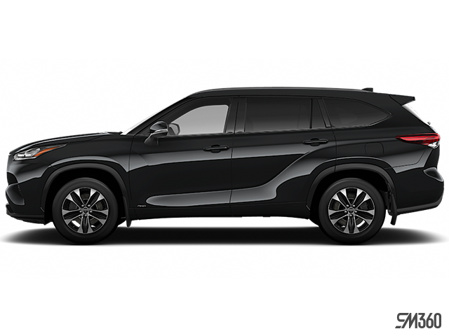 0218 MIDNIGHT BLACK METALLIC NO CHARGE 2026 Toyota Highlander Hybrid XLE AWD SUV / Crossover All-Wheel Drive Automatic