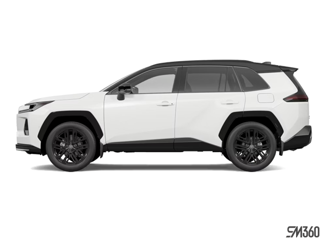 Wind Chill Pearl with Black Roof 2026 Toyota RAV4 SUV / Crossover Automatic