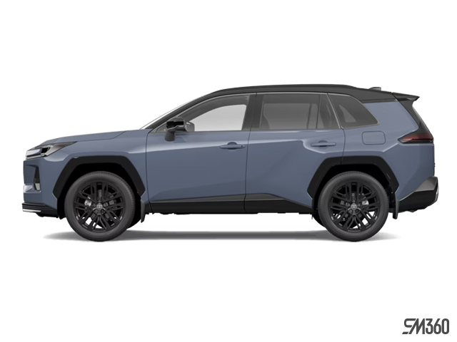 Storm Cloud with Black Roof 2026 Toyota RAV4 XSE AWD SUV / Crossover All-Wheel Drive Continuously Variable Transmission