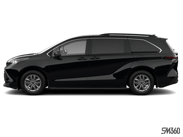 0218 Midnight Black Metallic 2026 Toyota Sienna Minivan All-Wheel Drive