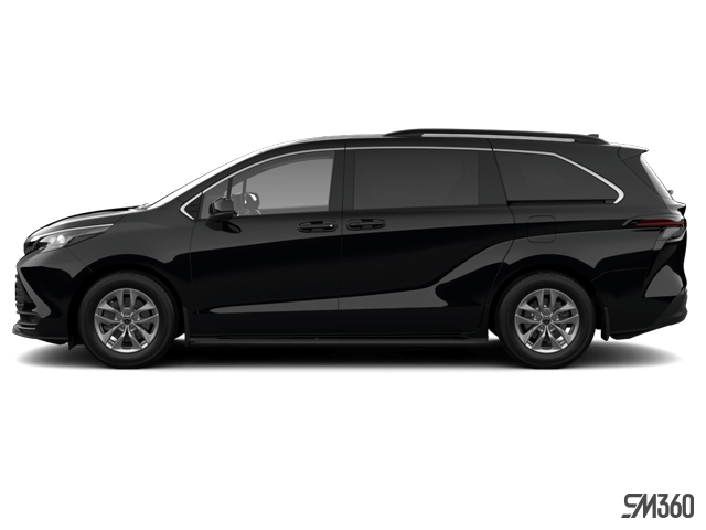 Midnight Black Metallic 2026 Toyota Sienna Minivan Front-Wheel Drive Automatic
