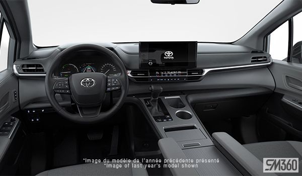 2026 Toyota Sienna Hybrid LE FWD 8 PASSENGER-interior-dasboard