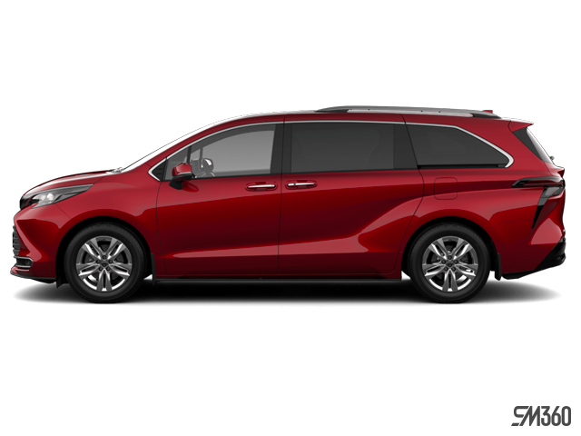 Red 2026 Toyota Sienna Minivan All-Wheel Drive