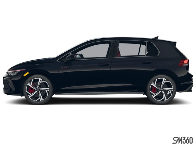 Mythos Black Metallic 2026 Volkswagen Golf GTI Hatchback Automatic