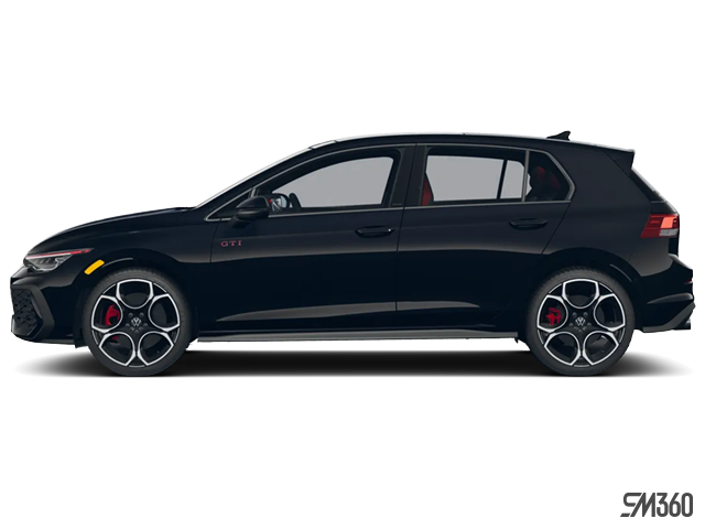 Mythos Black Metallic 2026 Volkswagen Golf GTI Hatchback Front-Wheel Drive Automatic