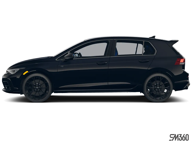 Mythos Black Metallic 2026 Volkswagen Golf R Hatchback Automatic