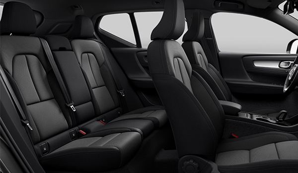 2026 Volvo XC40 Core (Dark Theme)-interior-rear