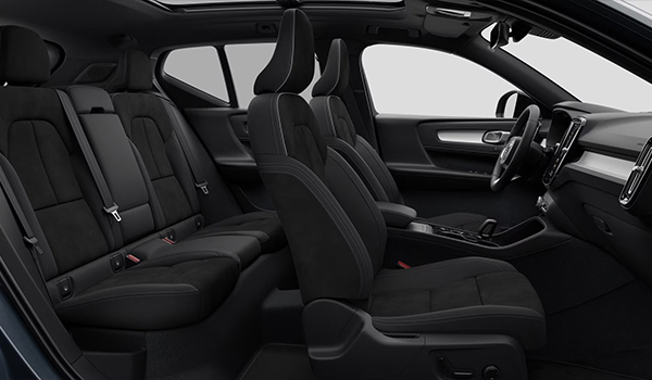 Volvo XC40 Ultra Black Edition 2026-interior-rear