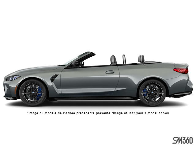 Gray 2027 BMW M4 Convertible All-Wheel Drive Automatic