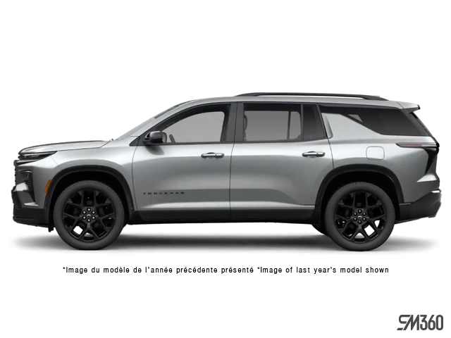 Gray (Sterling Grey Metallic) 2027 Chevrolet Traverse SUV / Crossover Four-Wheel Drive Automatic