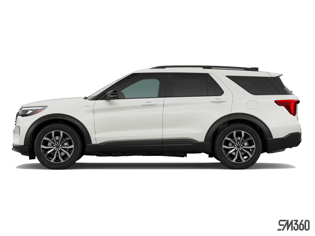 White (BLANC ASTRAL MÉTALLISÉ TROIS COUCHES) 2027 Ford Explorer SUV / Crossover All-Wheel Drive Automatic