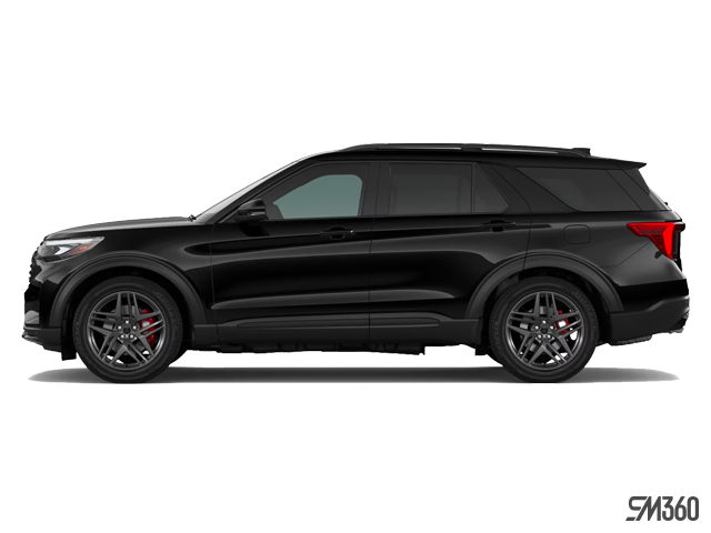 Agate Black Metallic 2027 Ford Explorer SUV / Crossover All-Wheel Drive Automatic